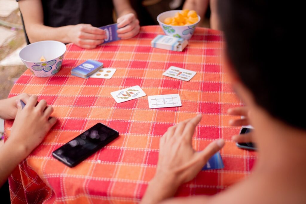 Photo Poker table