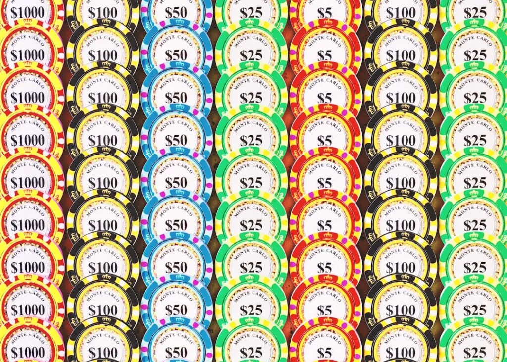 Photo Poker table