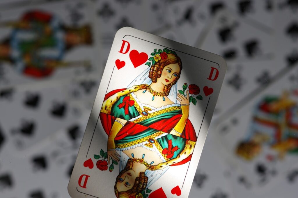 Photo history of playing cards