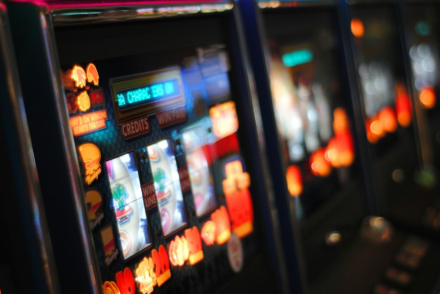 Photo gaming machines
