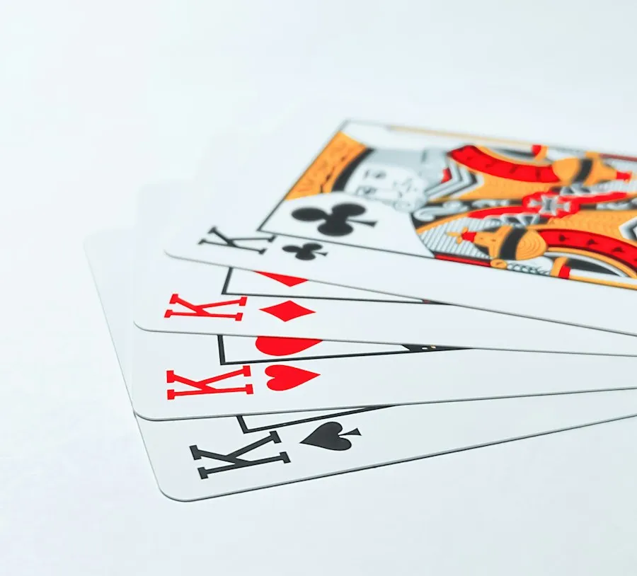 Photo history of playing cards